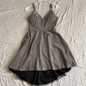 B. Darlin, short prom dress